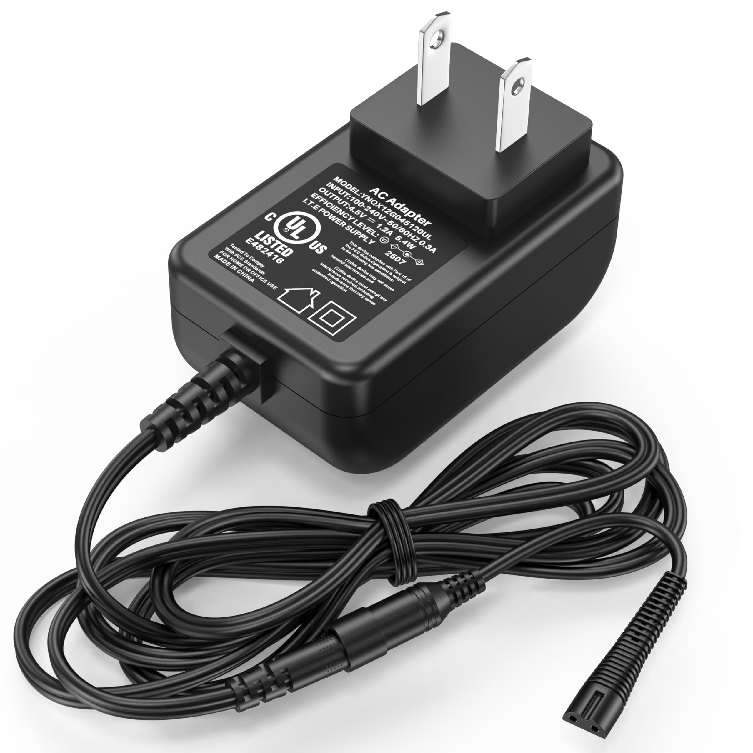 Amazon.com: HIENADTOR 4.5V 1.2A Shaver Trimmer Charger